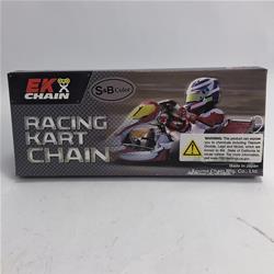 EK Chain Silver Pro Kart Chains DA35S120