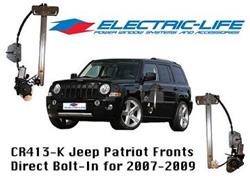 Electric-Life Power Window Kits for 2007-2009 PATRIOT - CR413-K