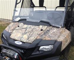 Extreme Metal Products Quick-Connect Half Windshields 12510