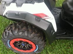Extreme Metal Products Fender Extensions for 2016 ACE, 2017-2019 ACE 150, 2014-2015 SPORTSMAN ACE - 12514