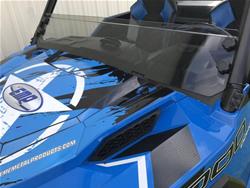 Extreme Metal Products Quick-Connect Half Windshields 13421