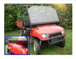 Extreme Metal Products Quick-Connect Full Windshields 9885