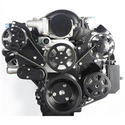 Eddie Motorsports Elite S-Drive Serpentine Pulley Drive Systems MS107-16BMB