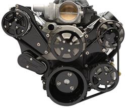 Eddie Motorsports Elite S-Drive Serpentine Pulley Drive Systems MS107-16RBK