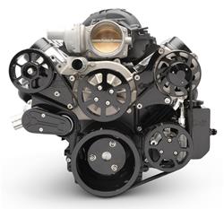 Eddie Motorsports Elite S-Drive Serpentine Pulley Drive Systems MS107-18BBK