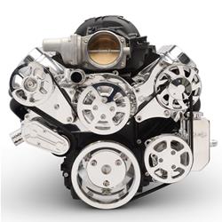 Eddie Motorsports Elite S-Drive Serpentine Pulley Drive Systems MS107-18BCL