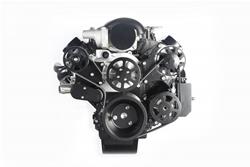 Eddie Motorsports Elite S-Drive Serpentine Pulley Drive Systems MS107-18BMB