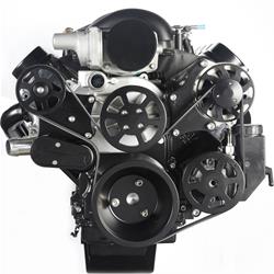 Eddie Motorsports Elite S-Drive Serpentine Pulley Drive Systems MS107-18MB