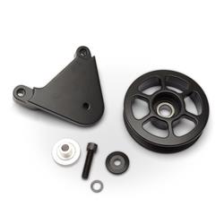 Eddie Motorsports Billet Aluminum Air Conditioning Eliminator Kits for 2016-2022 CAMARO, 2014-2022 CORVETTE - MS107-23MB