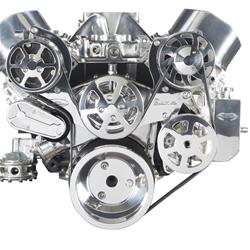 Eddie Motorsports S-Drive Serpentine Pulley Drive Systems MS107-50BCL