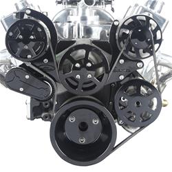 Eddie Motorsports S-Drive Serpentine Pulley Drive Systems MS107-50RBK