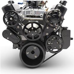 Eddie Motorsports S-Drive Serpentine Pulley Drive Systems MS107-52BBK