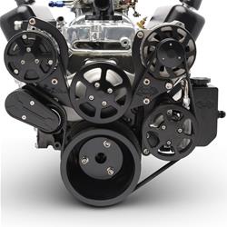 Eddie Motorsports S-Drive Serpentine Pulley Drive Systems MS107-55BMB