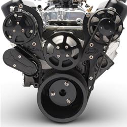 Eddie Motorsports S-Drive Serpentine Pulley Drive Systems MS107-56BK