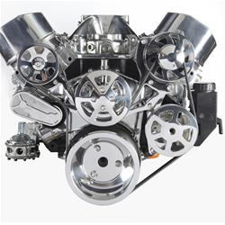 Eddie Motorsports S-Drive Serpentine Pulley Drive Systems MS107-57CL