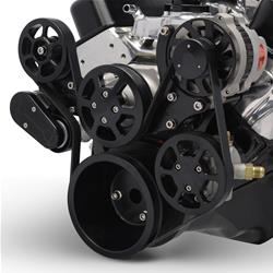 Eddie Motorsports S-Drive Serpentine Pulley Drive Systems MS107-57RBK