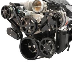 Eddie Motorsports S-Drive Serpentine Pulley Drive Systems MS107-60BK