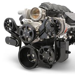 Eddie Motorsports S-Drive Serpentine Pulley Drive Systems MS107-62BBK