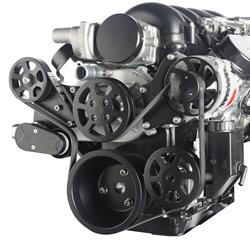 Eddie Motorsports Elite S-Drive Serpentine Pulley Drive Systems MS107-62MB