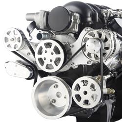 Eddie Motorsports Elite S-Drive Serpentine Pulley Drive Systems MS107-62RM