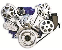 Eddie Motorsports S-Drive Serpentine Pulley Drive Systems MS107-63BCA