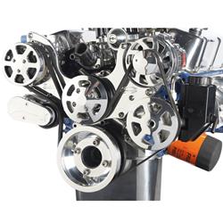Eddie Motorsports S-Drive Serpentine Pulley Drive Systems MS107-63CL