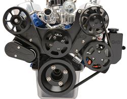 Eddie Motorsports S-Drive Serpentine Pulley Drive Systems MS107-65BMB
