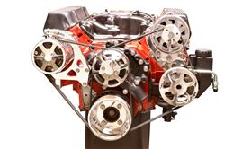 Eddie Motorsports S-Drive Serpentine Pulley Drive Systems MS107-66BCA