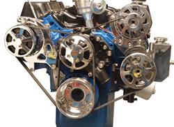 Eddie Motorsports S-Drive Serpentine Pulley Drive Systems MS107-66BCL