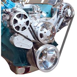 Eddie Motorsports S-Drive Serpentine Pulley Drive Systems MS107-68CL