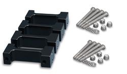 Eddie Motorsports Chevy LS Coil Relocation Bracket Kits MS109-12BK