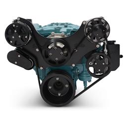 Eddie Motorsports S-Drive Serpentine Pulley Drive Systems MS117-65BMB