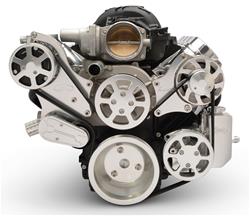 Eddie Motorsports Elite S-Drive Serpentine Pulley Drive Systems MS117-80BCA