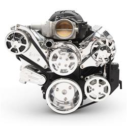 Eddie Motorsports Elite S-Drive Serpentine Pulley Drive Systems MS117-80P