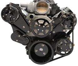 Eddie Motorsports Elite S-Drive Serpentine Pulley Drive Systems MS117-80RBA