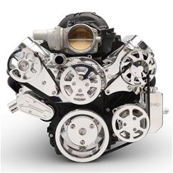Eddie Motorsports Elite S-Drive Serpentine Pulley Drive Systems MS117-85BCL