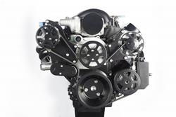 Eddie Motorsports LS Chevy S-Drive Serpentine Pulley Drive Systems MS117-86BMB