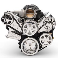 Eddie Motorsports LS Chevy S-Drive Serpentine Pulley Drive Systems MS117-86RP