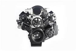 Eddie Motorsports LS Chevy S-Drive Serpentine Pulley Drive Systems MS117-88BMB