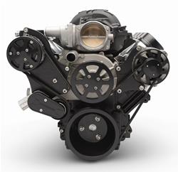 Eddie Motorsports LS Chevy S-Drive Serpentine Pulley Drive Systems MS117-91MB