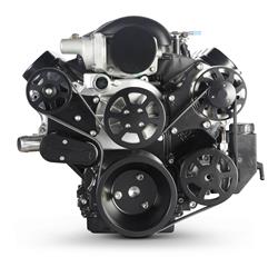 Eddie Motorsports LS Chevy S-Drive Serpentine Pulley Drive Systems MS117-92MB