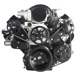 Eddie Motorsports LS Chevy S-Drive Serpentine Pulley Drive Systems MS117-92RMB