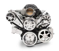 Eddie Motorsports Pro Touring S-Drive Serpentine Pulley Drive Systems MS117-95BA