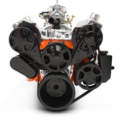 Eddie Motorsports Raven Series S-Drive Serpentine Pulley Drive Systems MS118-10BMB