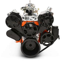 Eddie Motorsports Raven Series S-Drive Serpentine Pulley Drive Systems MS118-10MB
