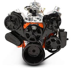 Eddie Motorsports Raven Series S-Drive Serpentine Pulley Drive Systems MS118-13BBK