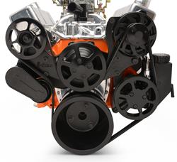 Eddie Motorsports Raven Series S-Drive Serpentine Pulley Drive Systems MS118-15MB
