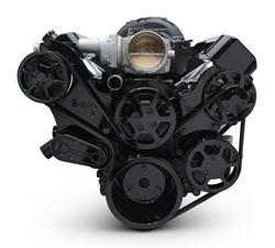 Eddie Motorsports Raven Series Elite S-Drive Serpentine Pulley Drive Systems MS118-16RBK