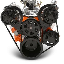 Eddie Motorsports Raven Series V-Drive V-Belt Pulley Drive Systems MS118-30BBK