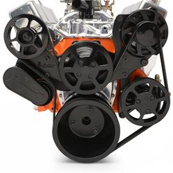 Eddie Motorsports Raven Series S-Drive Serpentine Pulley Drive Systems MS118-52RMB